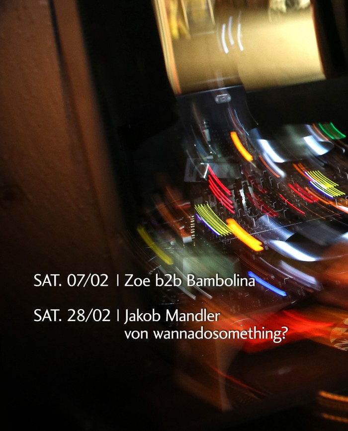 House of Gin Berlin – DJ line-up for February 2026 with live music and cocktails in an atmospheric bar setting.