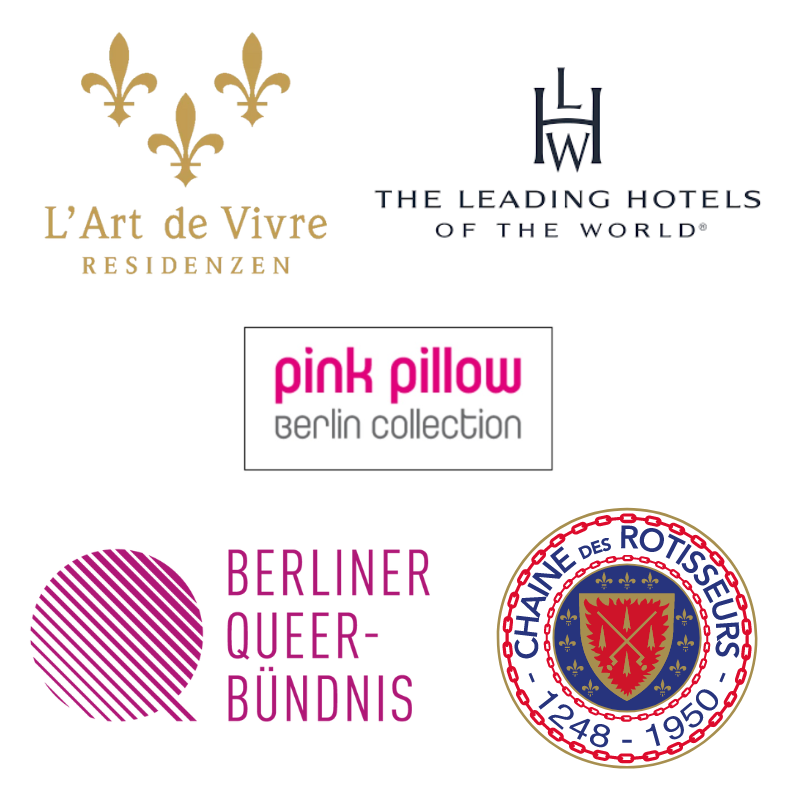 Partners Hotel Palace Berlin - L'Art de Vivre, The Leading Hotels of the World, Berliner Queer-Bündnis, Chaîne des Rôtisseurs